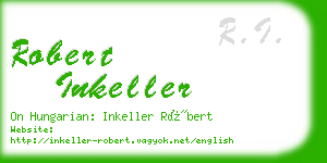 robert inkeller business card